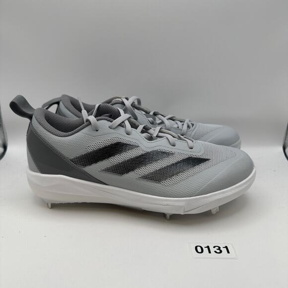 ADIDAS Adizero Instinct Women's 8.5 IF8512 Softball Cleats Gray/Black - Picture 5 of 12